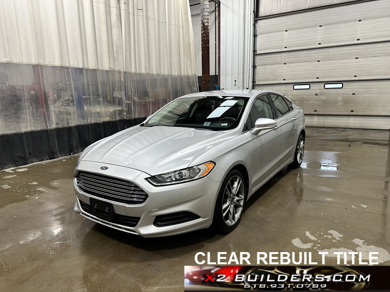 2013 Ford Fusion SE Hybrid CLEAR REBUILT TITLE